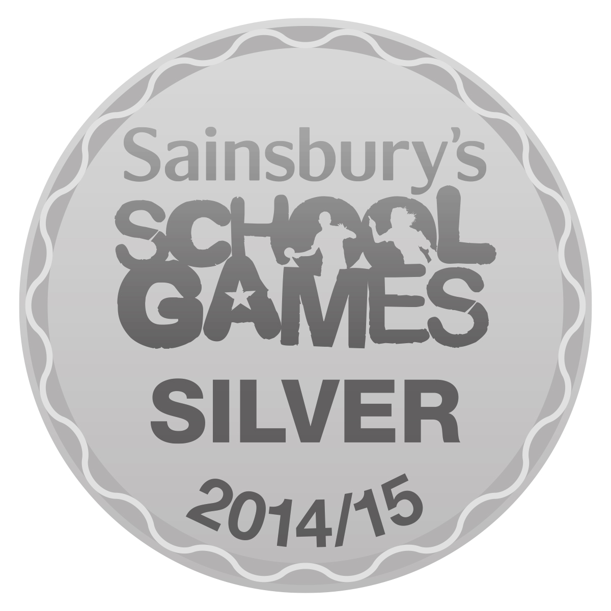 Sainsburys School Games Silver 2014/15